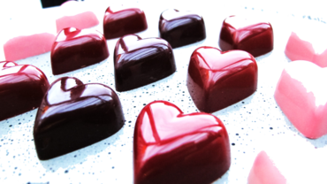 Valentijn bonbons - brievenbuszending -
